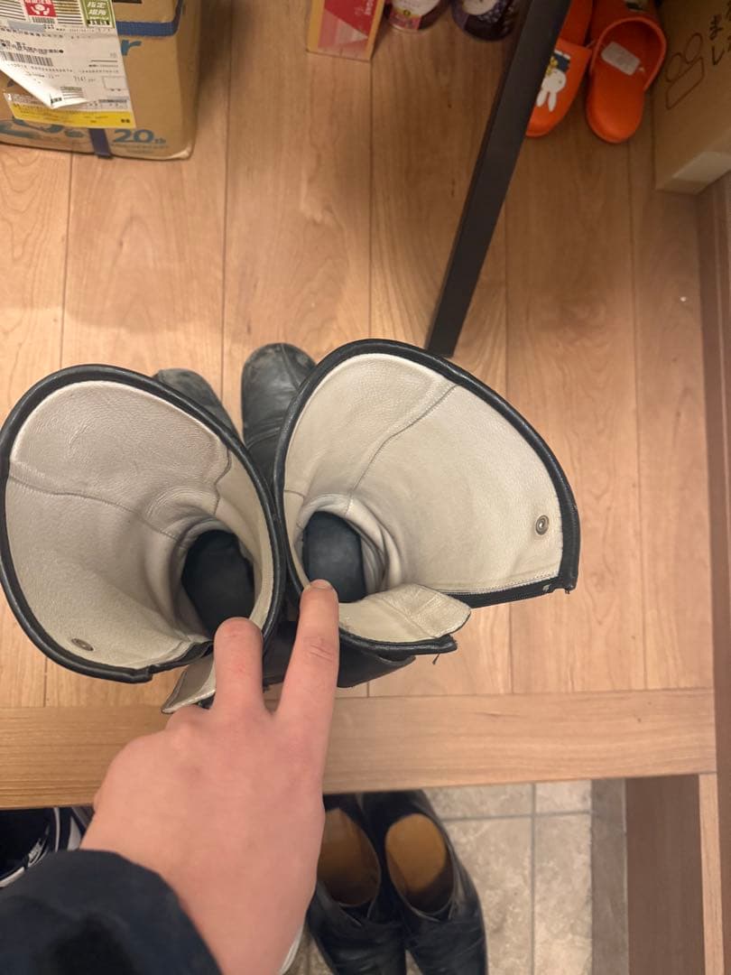 トーヨコ　本革　特攻ブーツ