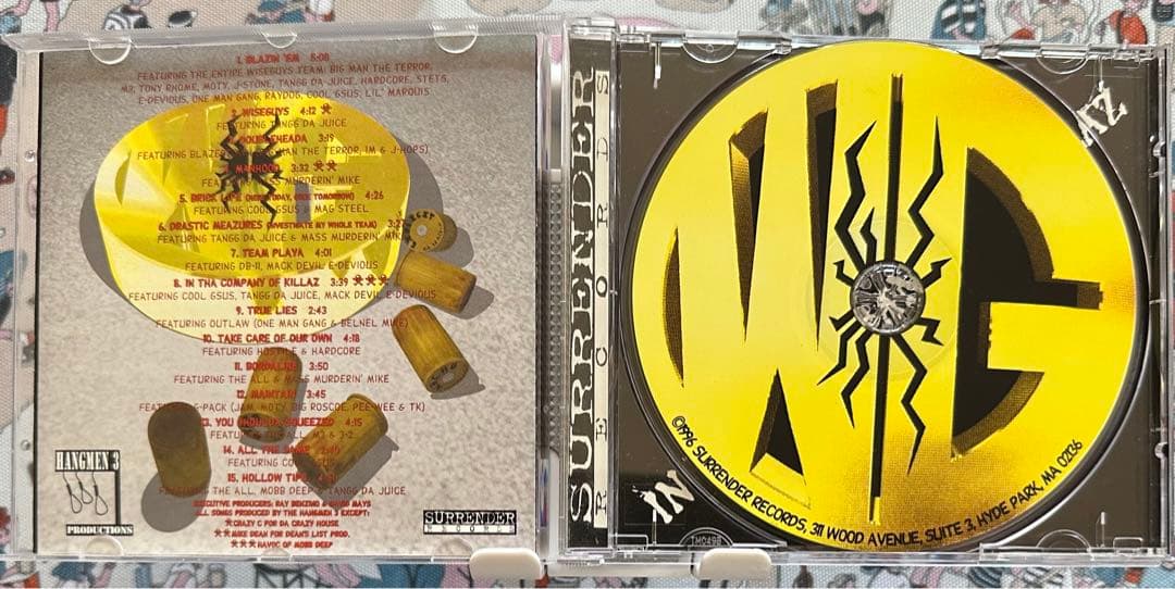 洋楽 G RAP Wiseguys CD RARE