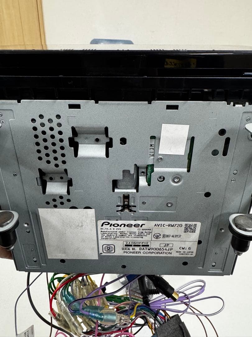 カロッツェリア　AVIC-RW720 パイオニア　楽ナビBluetooth