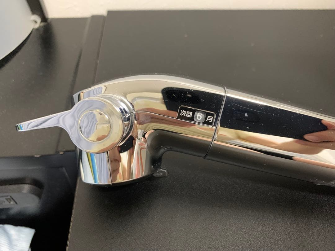 TOTO キッチン水栓 壁付きタイプ ハンドシャワータイプ　カートリッジ付