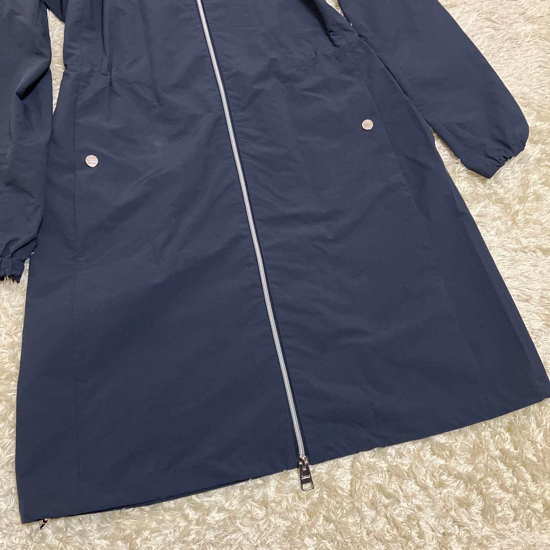 HERNO ナイロン ジップ フードコート 40