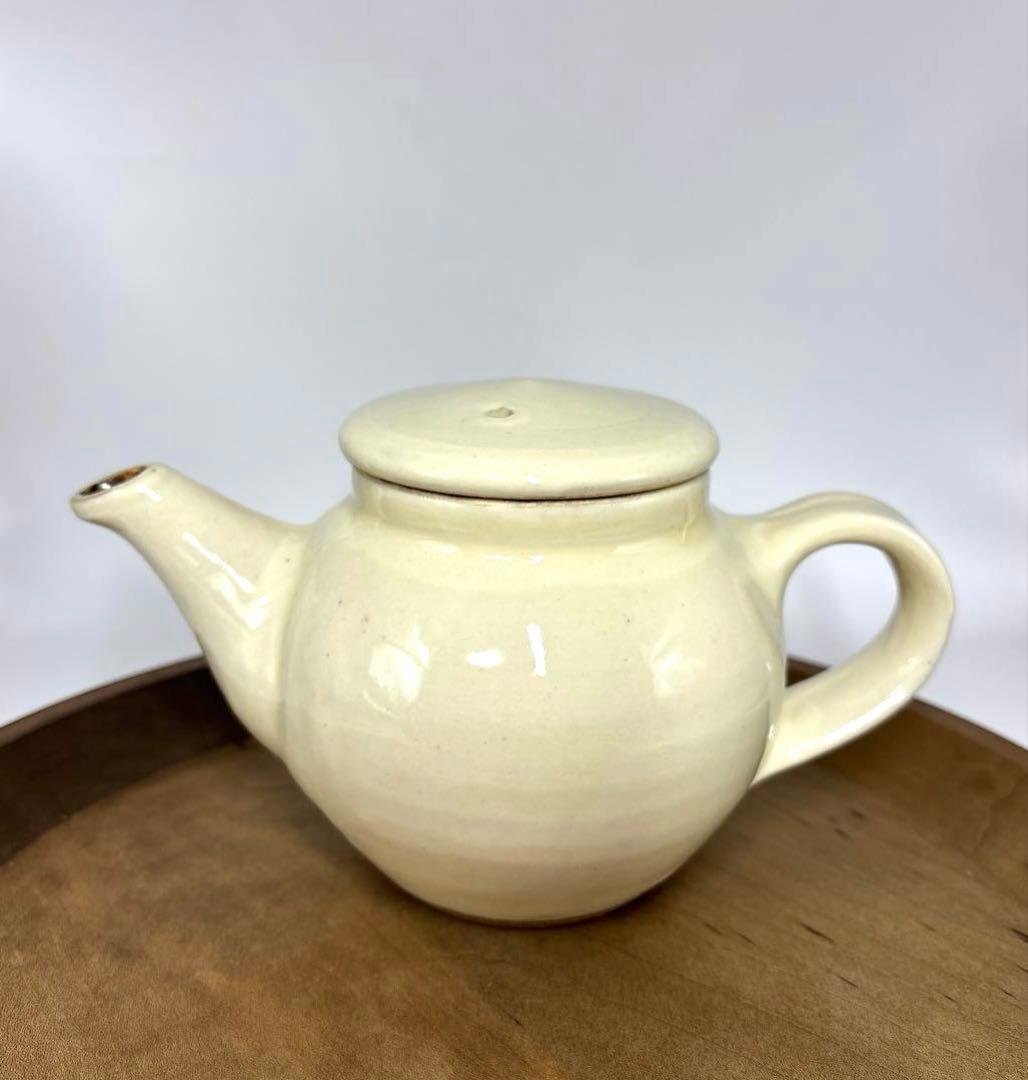 m*e様 《未使用品》【出西窯】　ティーポット　　急須／民藝／白