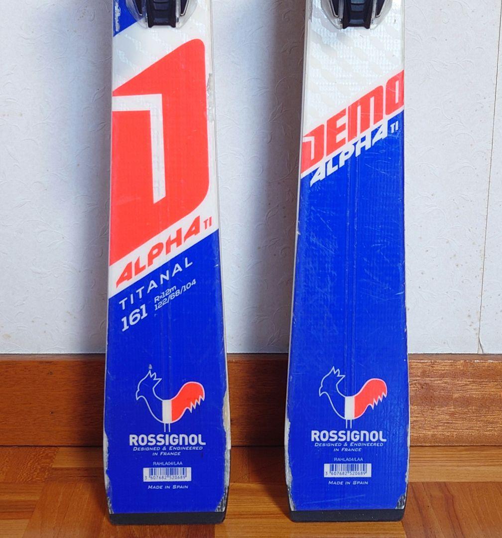 【たじてる】ロシニョール　デモ　アルファTI 161cm ビンディング付き