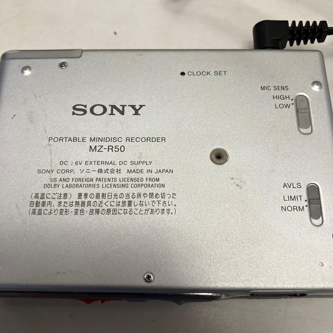 marty品、SONY MZ-R50 ポータブルMDレコーダー