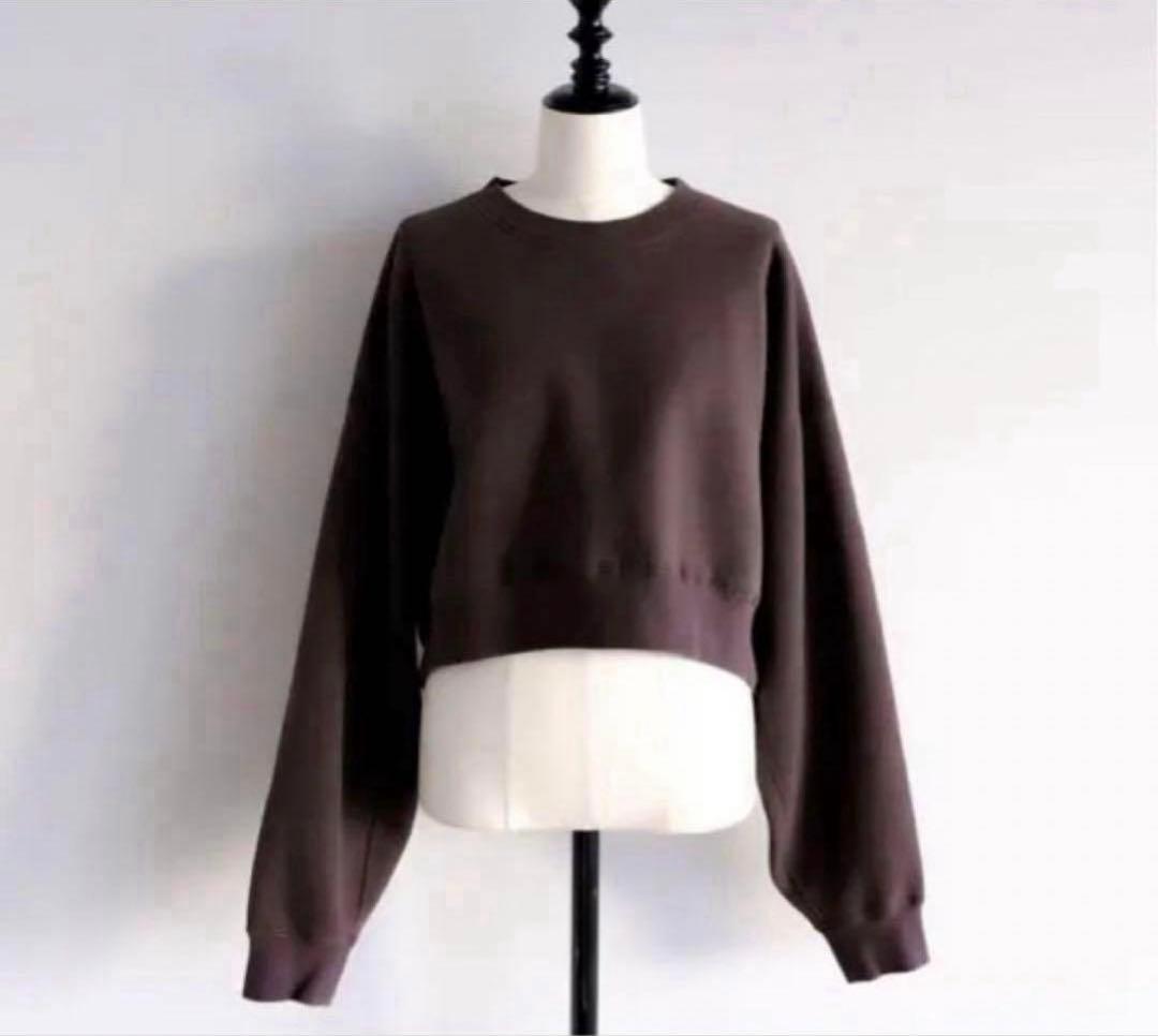 新品SeaRoomlynn VOLUMEスウェット ショートプルオーバー