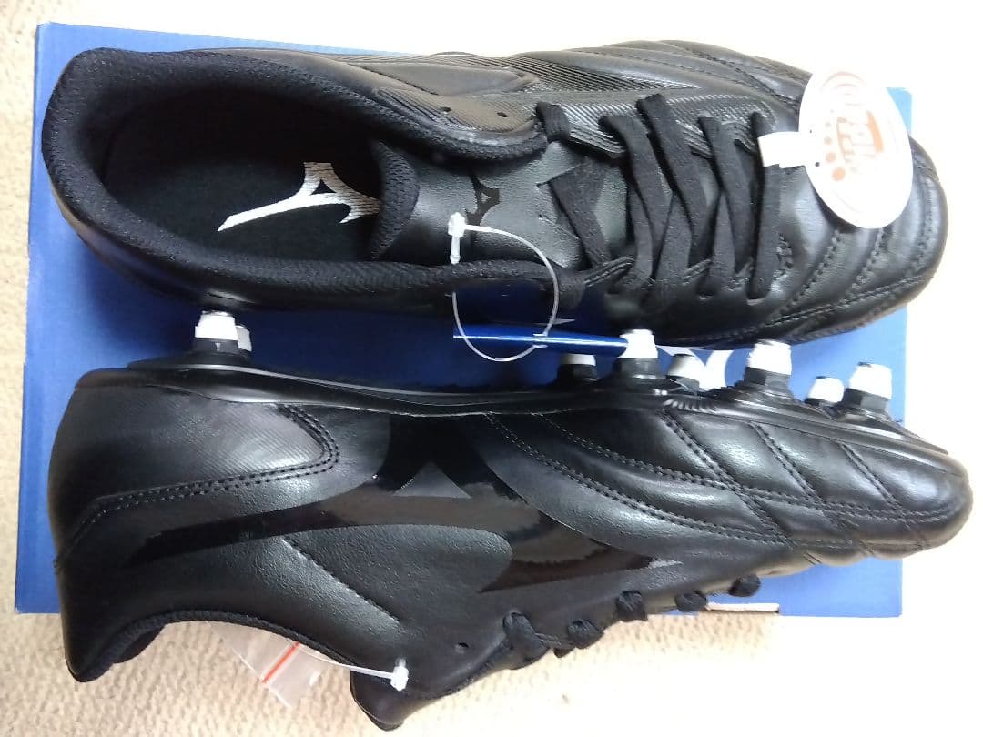 ラグビースパイク／25.5／黒×黒／R1GA200100／新品・未使用品