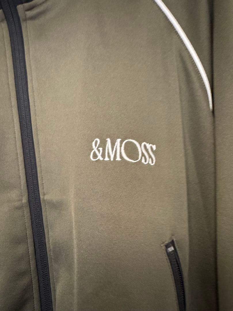 トップス &MOSS smooth touch jersey track jacket