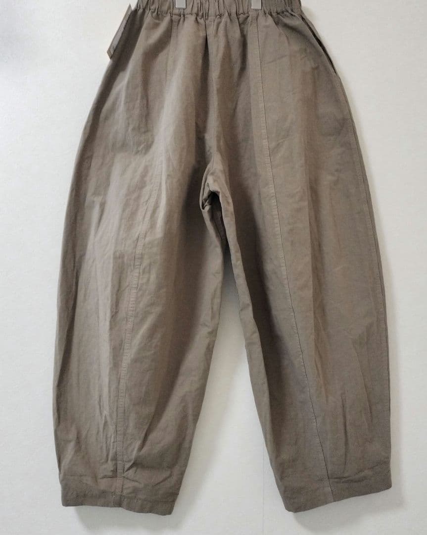新品未使用　Curensologyカレンソロジー　コットンリネンドロストパンツ