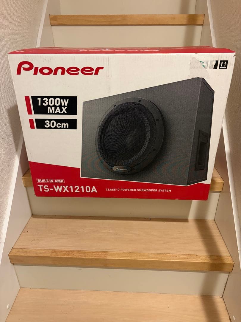 Pioneer スピーカー TS-WX1210A 30cm サブウーファー