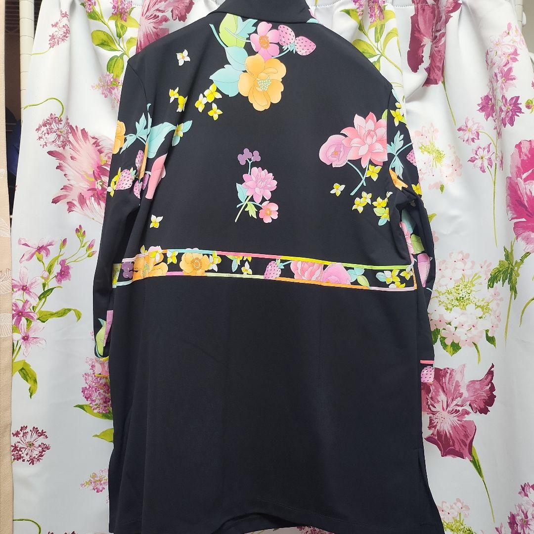 未使用タグ付き　近年タグ　希少サイズ42 レオナール　ブラウス　花柄　チュニック