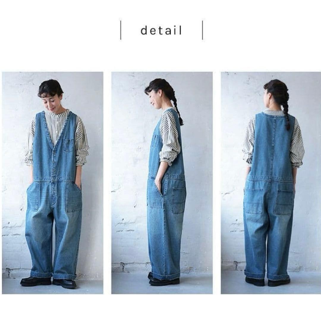 【新品】soulberry　ソウルベリー　店長のデニムなサロペット　M