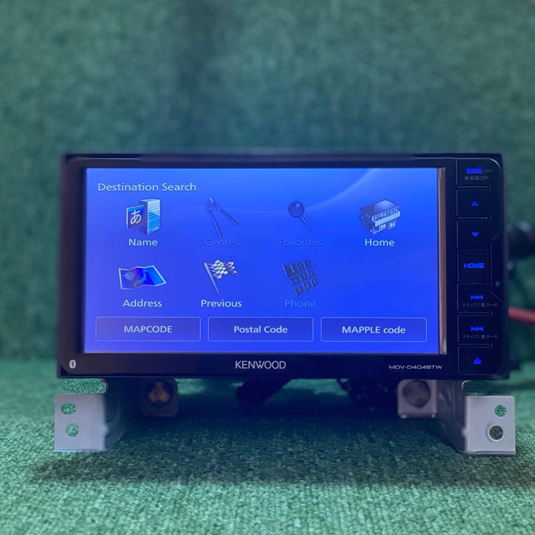 カーナビ KENWOOD MDV-D404BTW Bluetooth