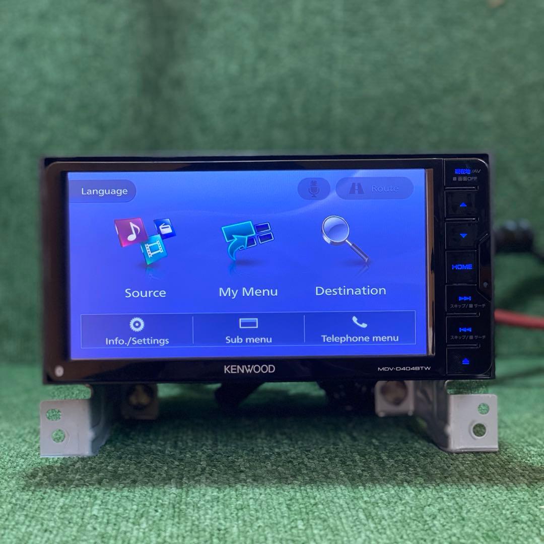 カーナビ KENWOOD MDV-D404BTW Bluetooth