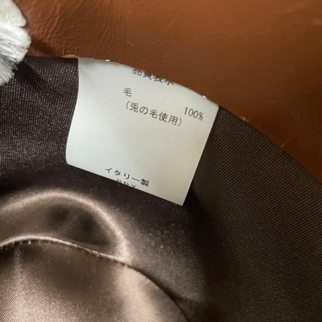Borsalino ボルサリーノ　ハット　フェルト帽　ブラウン
