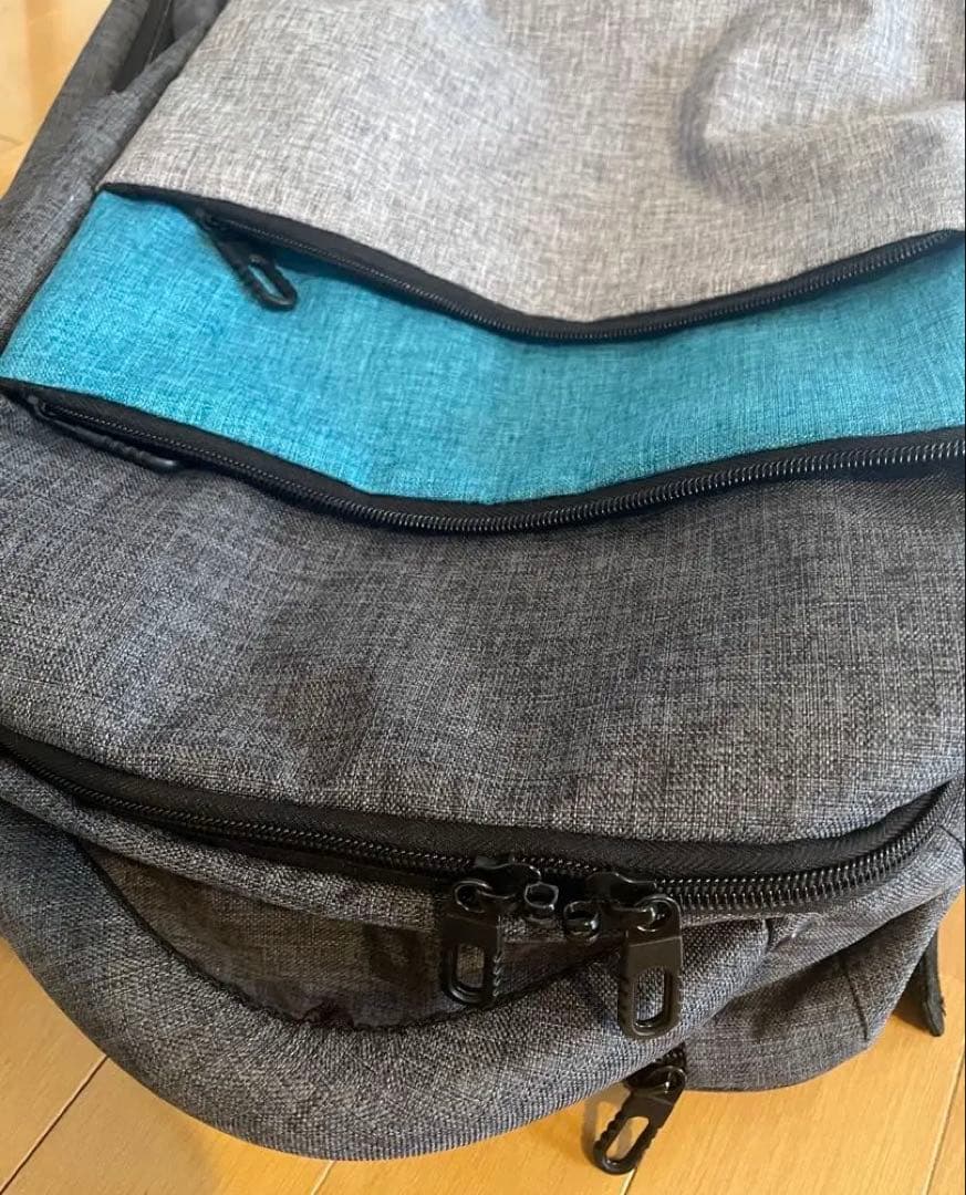 モアエルグ MOIERG キャリー リュック グレー 青 軽量 静音
