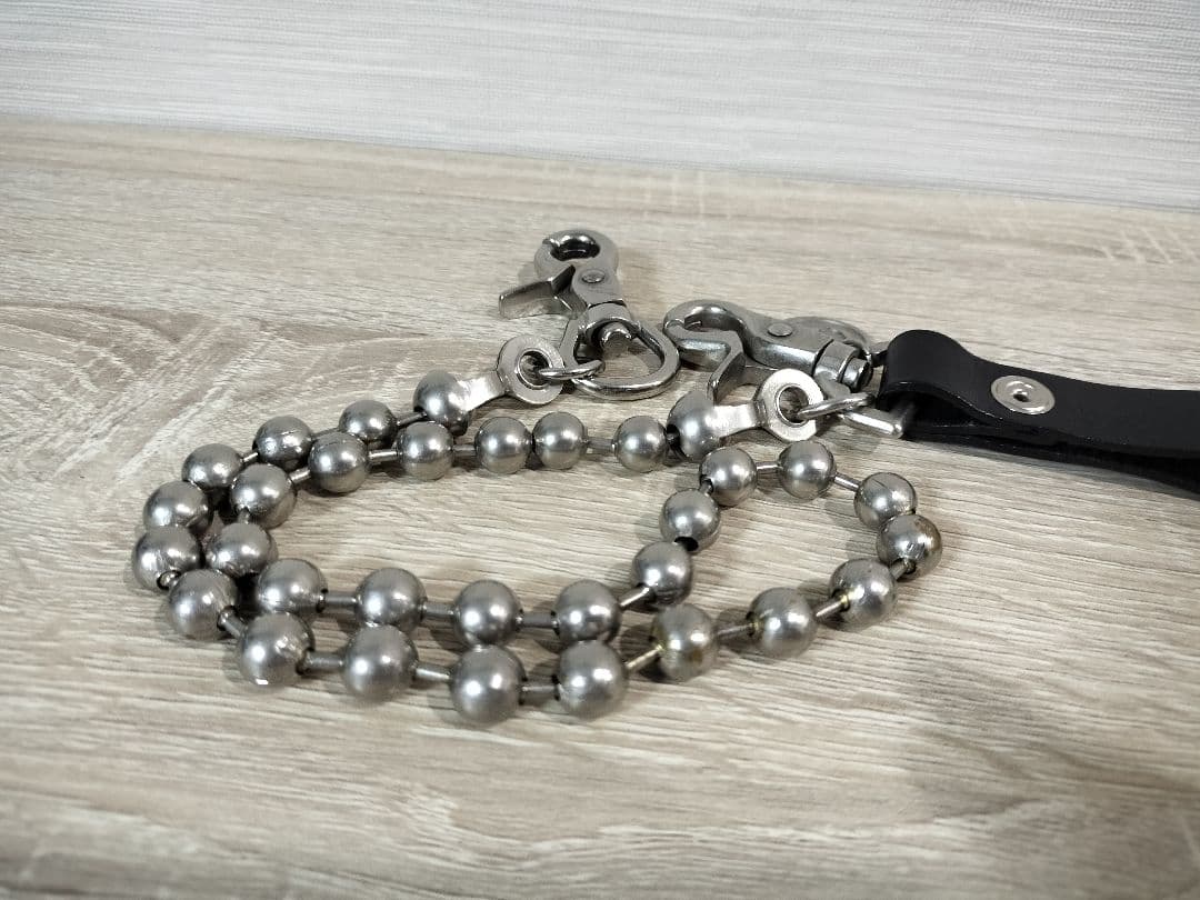 美品 ユニフォームエクスペリメント ボールチェーン ウォレットチェーン 財布