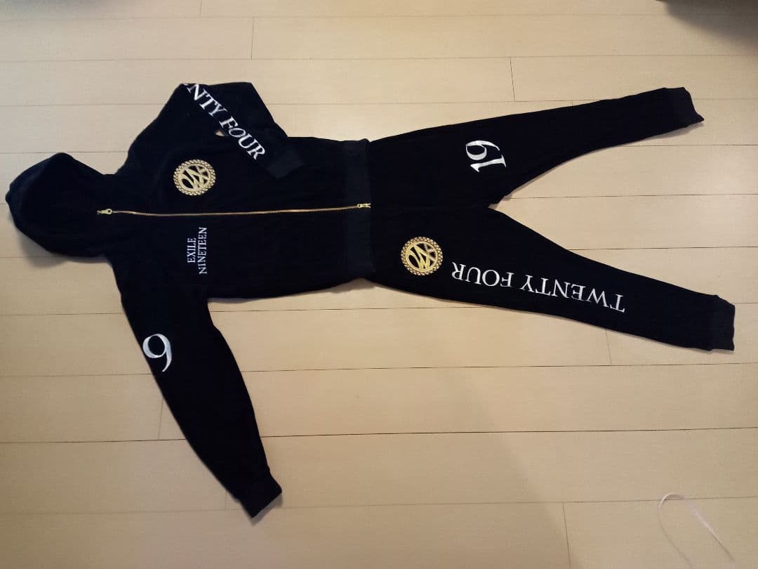 Dear様【24karats×EXILE】ベロアジャージ　セットアップ