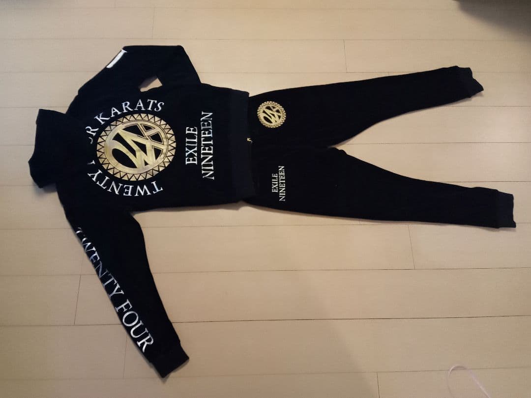 Dear様【24karats×EXILE】ベロアジャージ　セットアップ