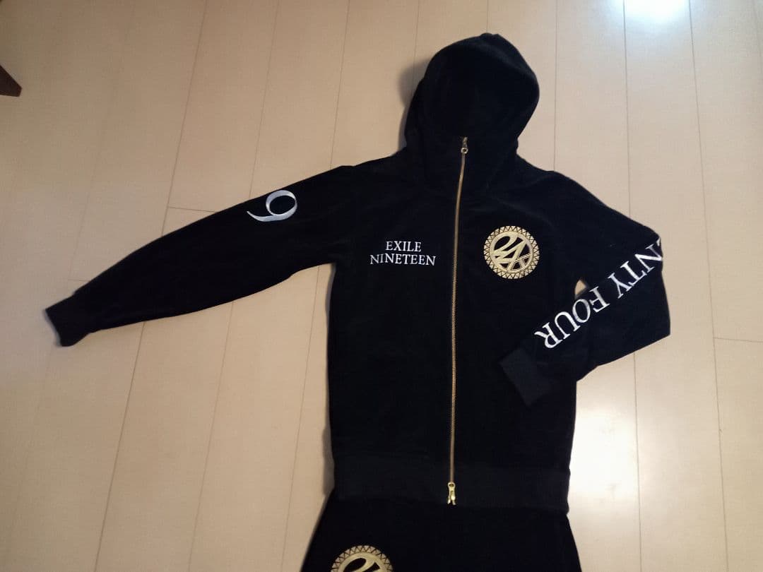 Dear様【24karats×EXILE】ベロアジャージ　セットアップ