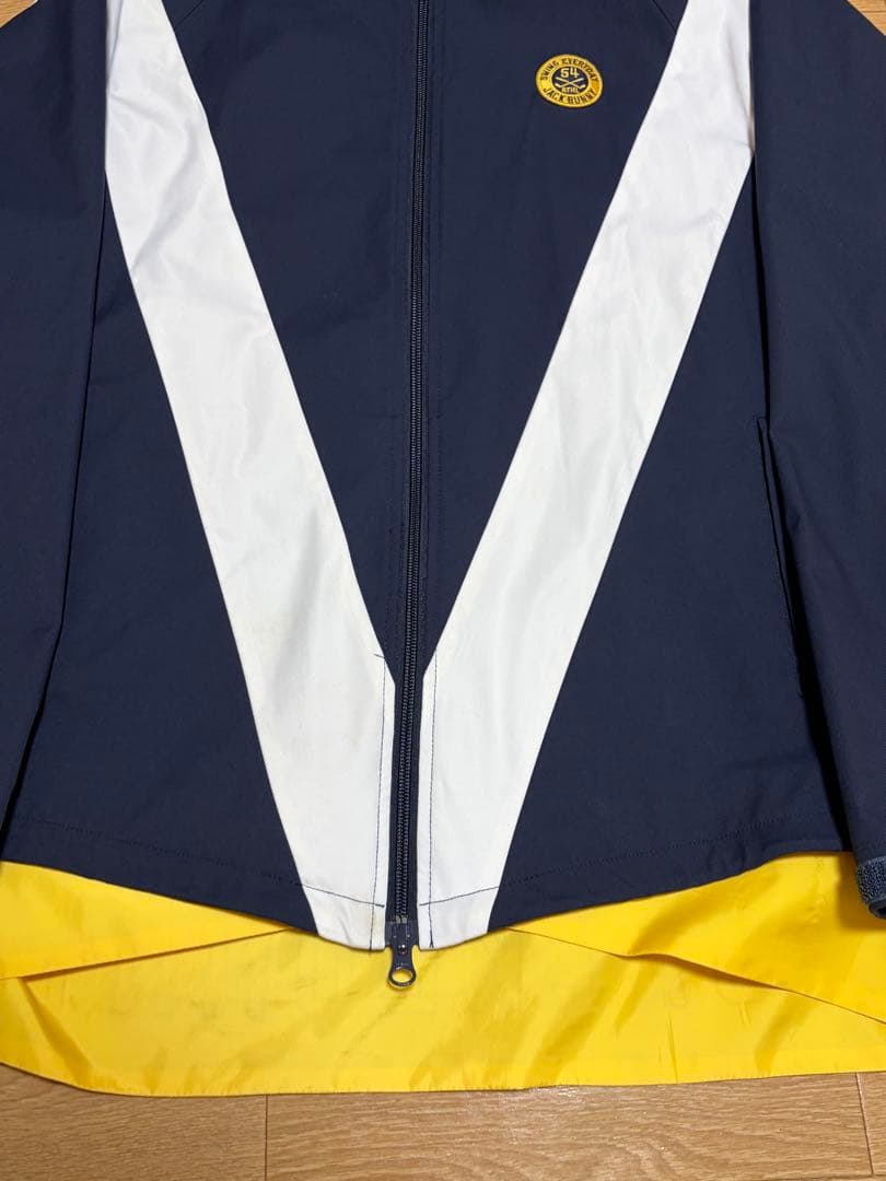 美品Jack Bunny!! ジャックバニー　ゴルフナイロンジャケット Lサイズ