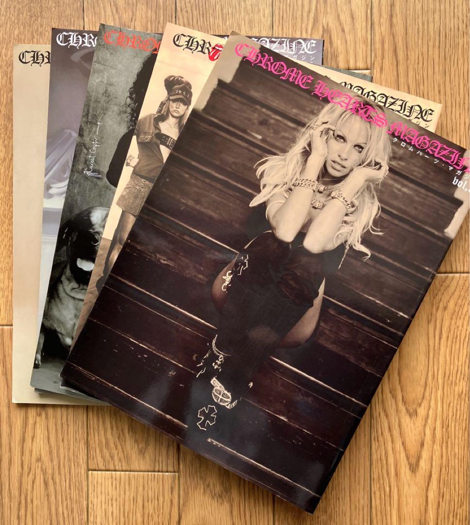 CHROME HEARTS MAGAZINE vol.1-5 セット