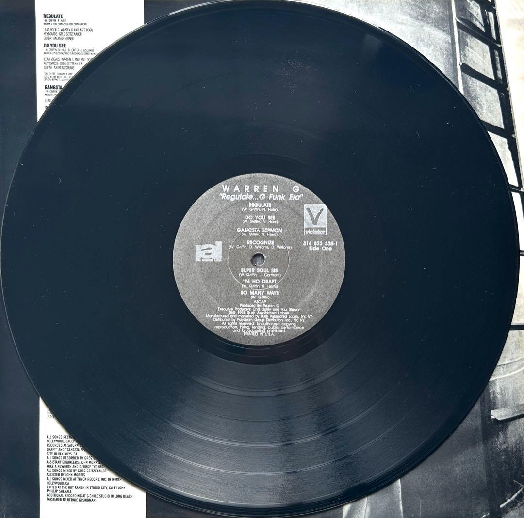 M*s様 Warren G regulate...g funk era LP