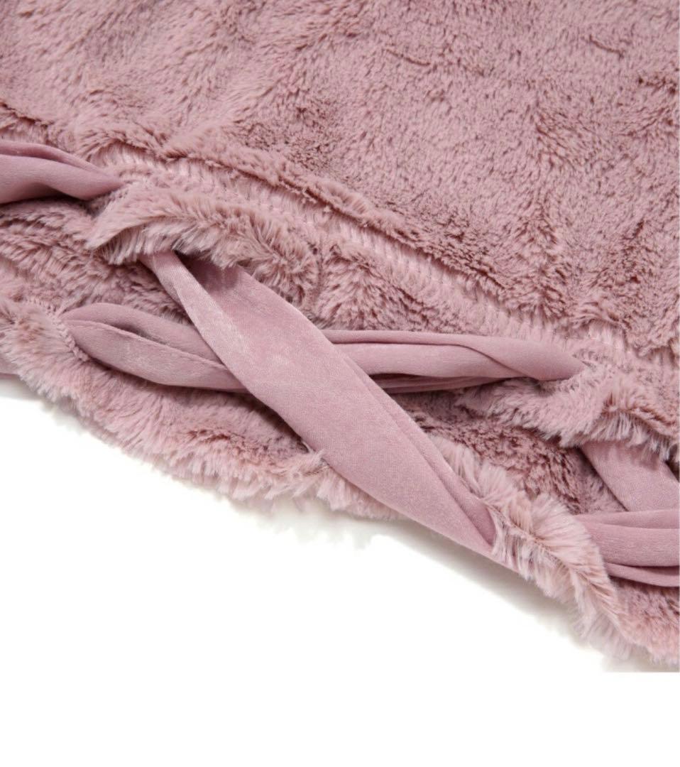 フランフラン　新品　掛け布団カバー　冬用　ピンク　リボン