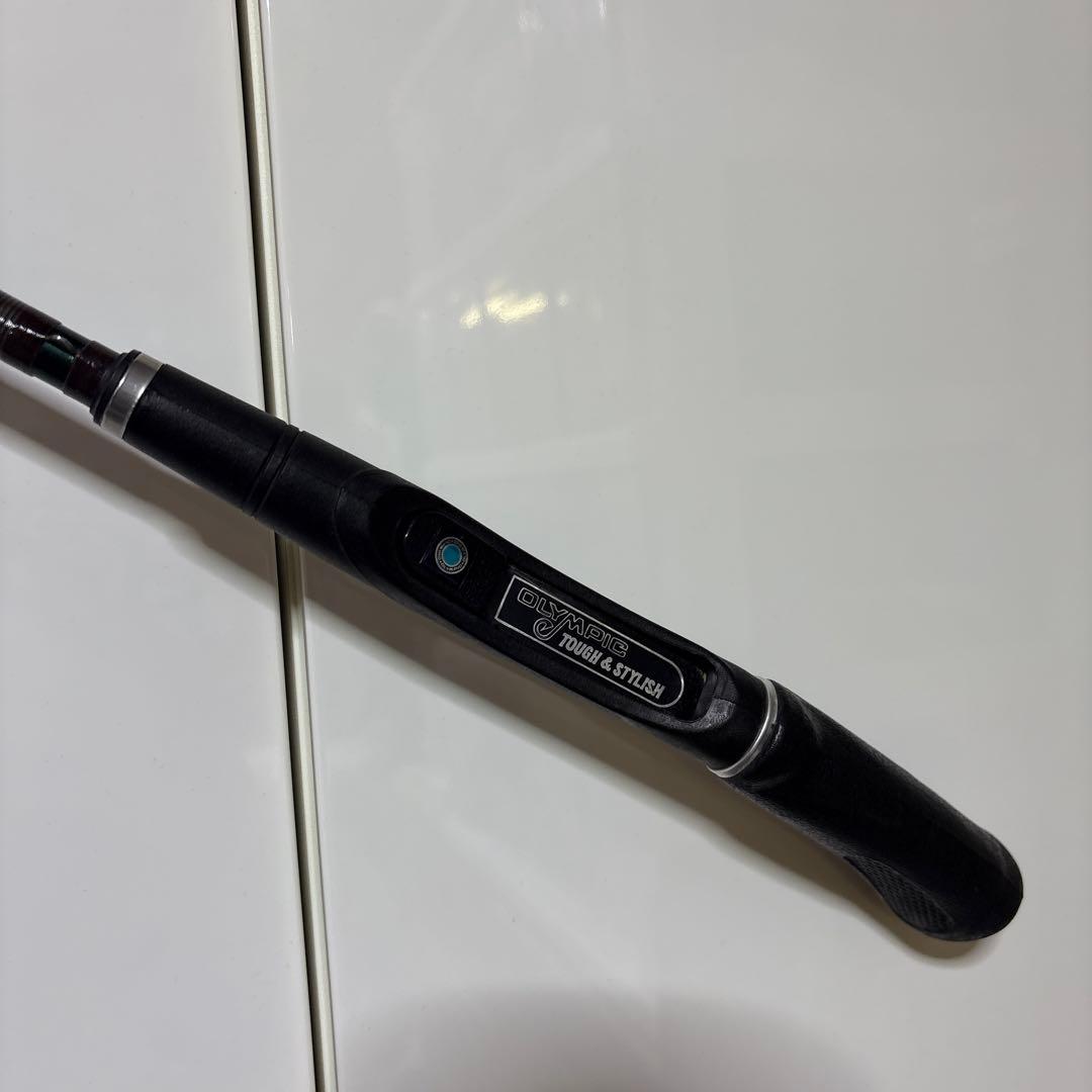 オリムピック カーボンファイバーロッド トップウォーター 綺麗なグリーン 美品