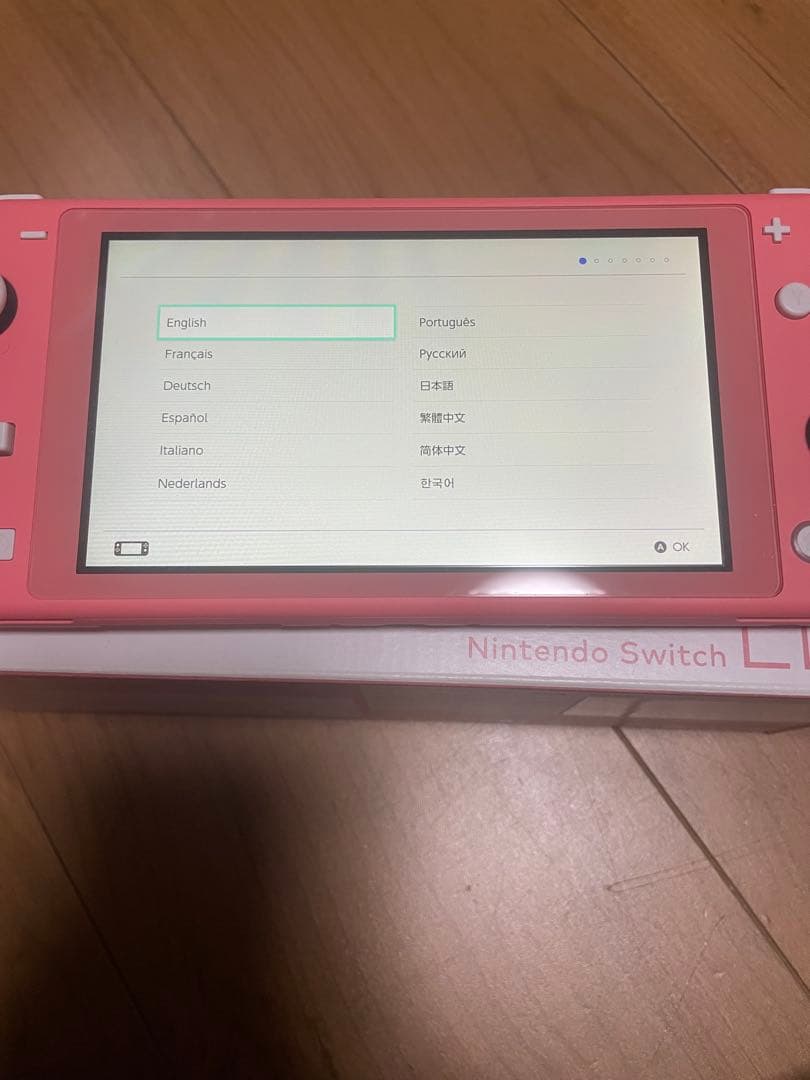 美品 Nintendo Switch Lite ピンク 本体