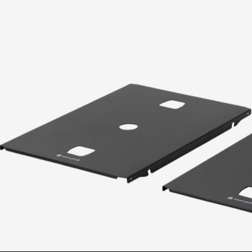  peak スノーピーク　リッドトレーブラック　2枚