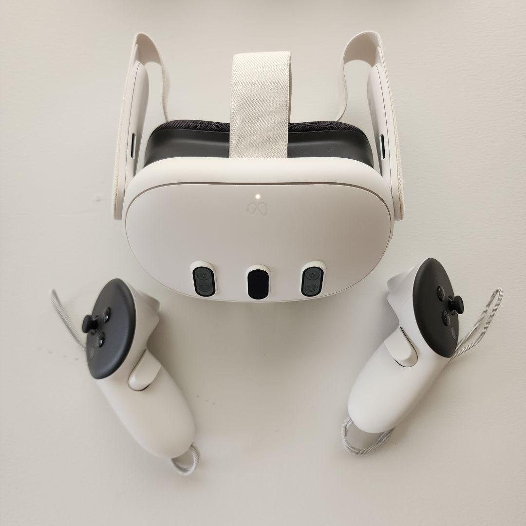 Quest 3（128GB） VRヘッドセット 本体＋純正充電器付き