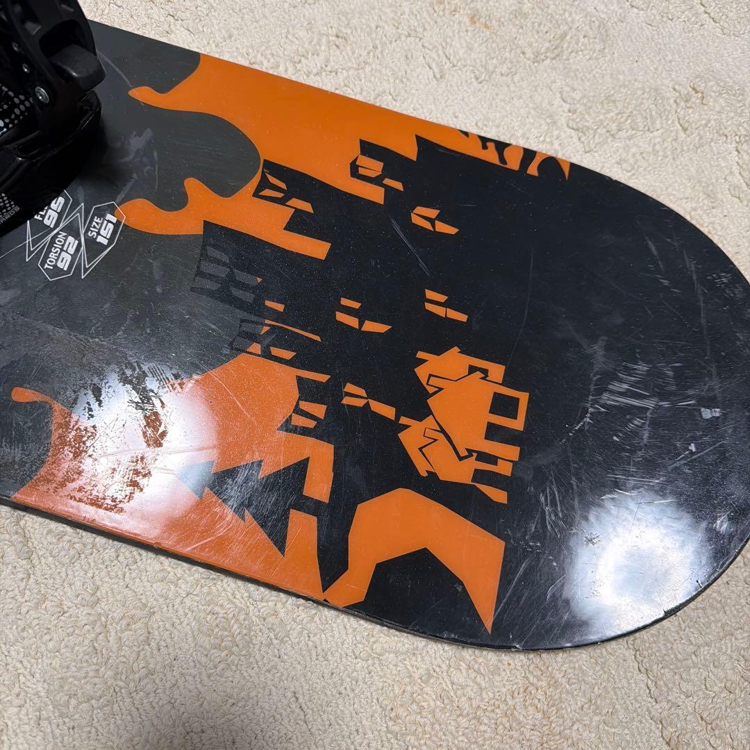 スノーボード　YONEX ビンディング　セット　151cm