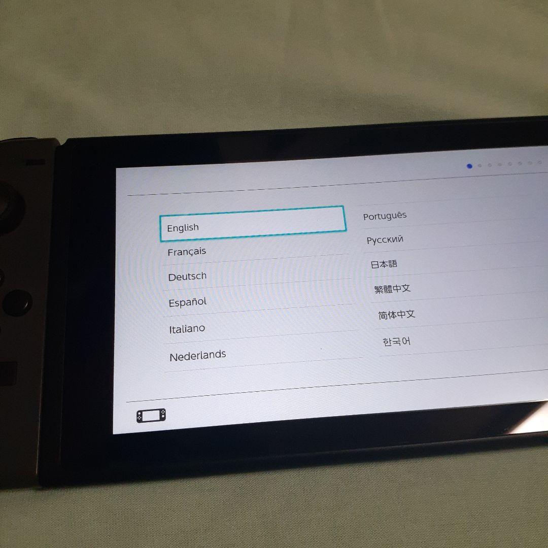 ジャンク！ニンテンドーSwitch本体 純正ジョイコントローラー