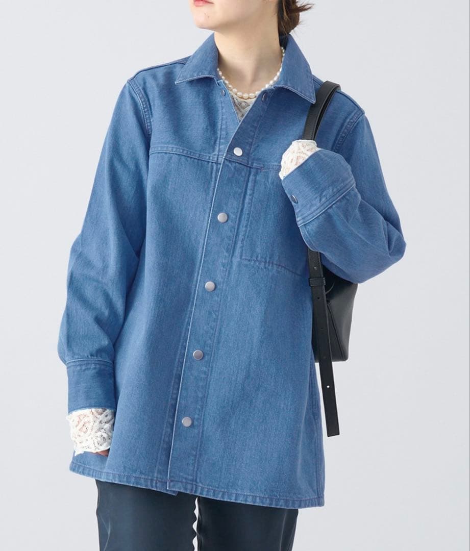 【IENA】（新品）2025 LATELIER デニムカバーオール