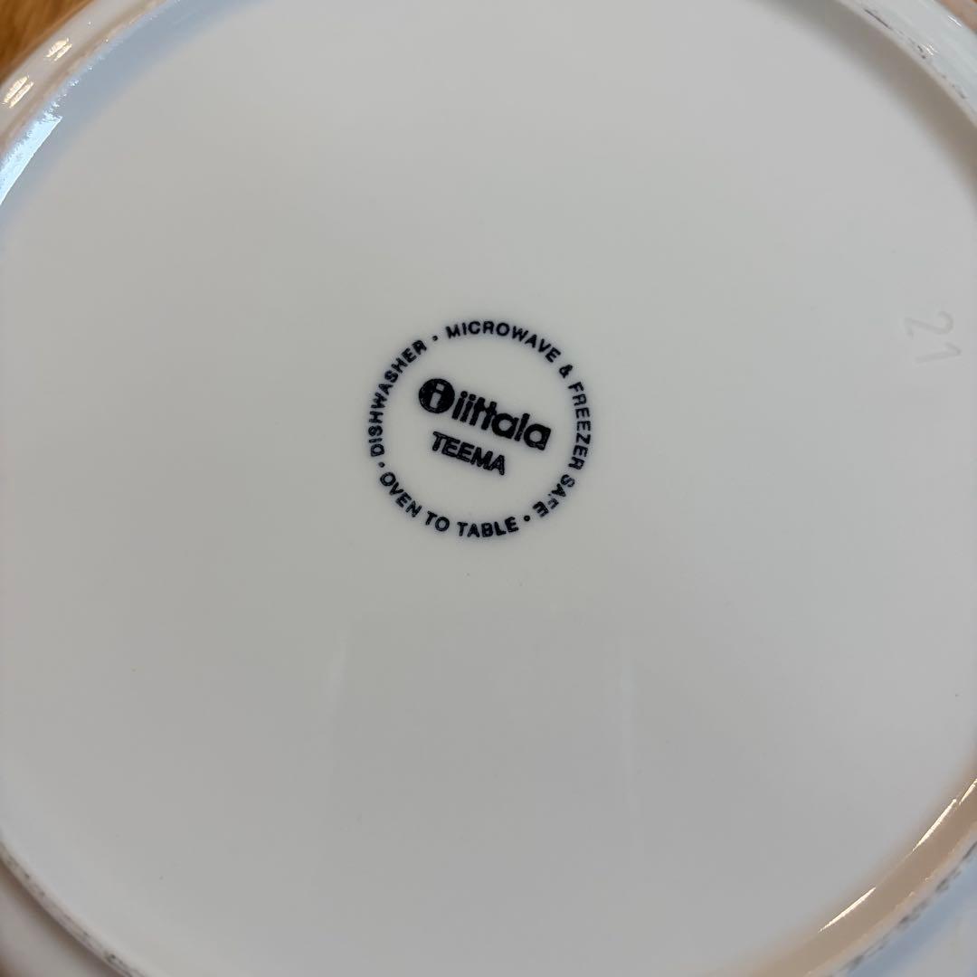 値下げ⭐️希少 Teema プレート 4色6枚セット