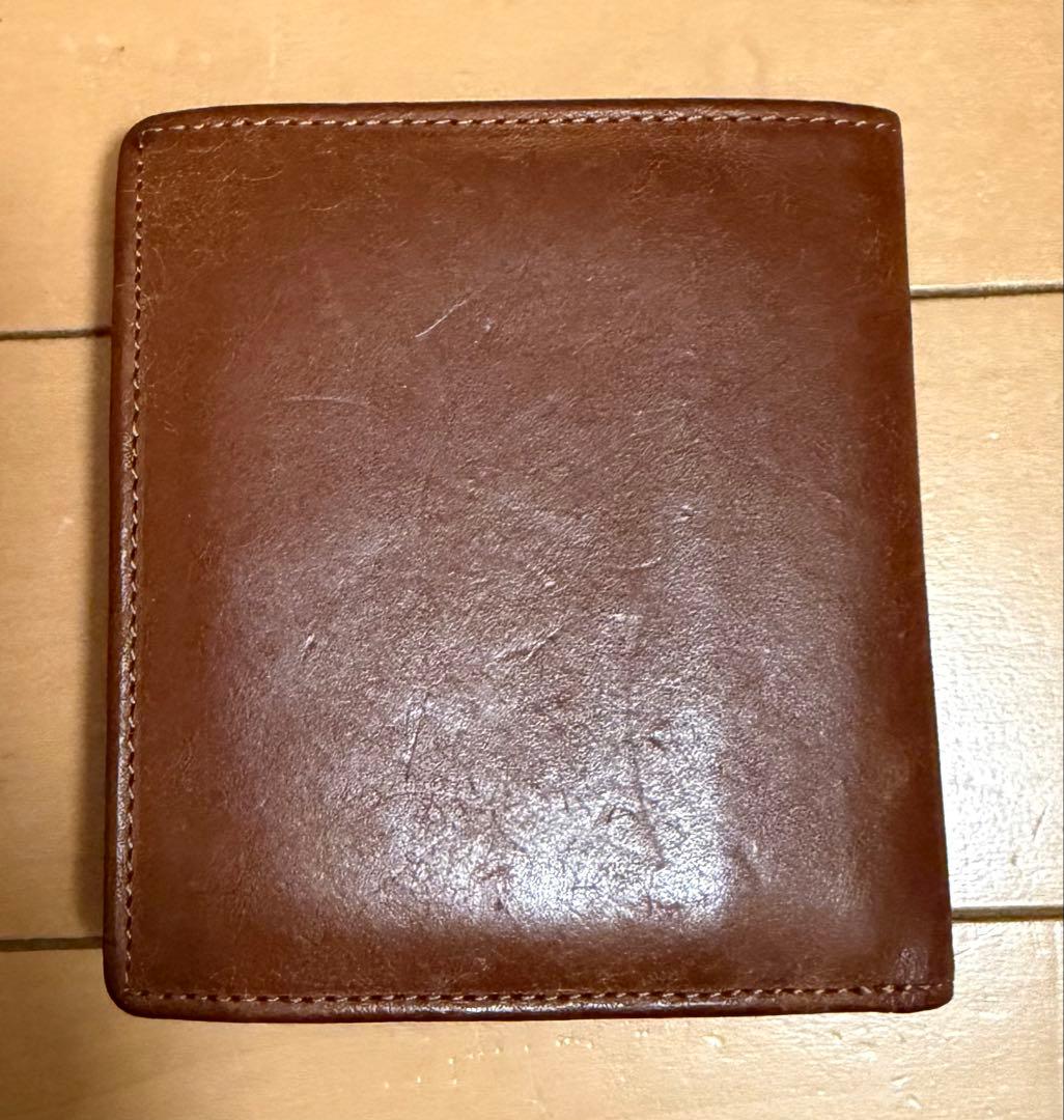 【本体のみ】SEASAR Integral 二つ折り財布 コニャック