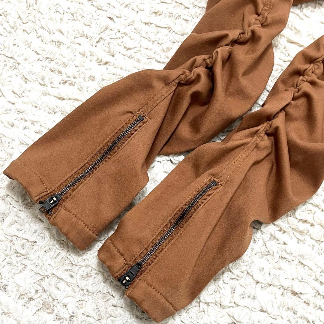 【新品未使用】ラッセルノWARM SKINNY GATHER PANTS 裏起毛