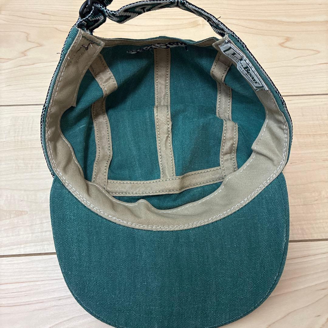80s L.L.Bean Long Bill Cap キャップ 緑