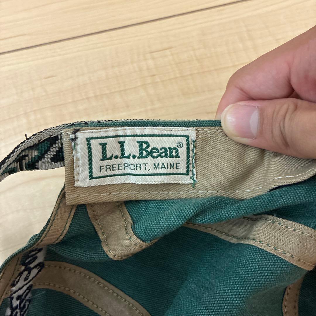 80s L.L.Bean Long Bill Cap キャップ 緑