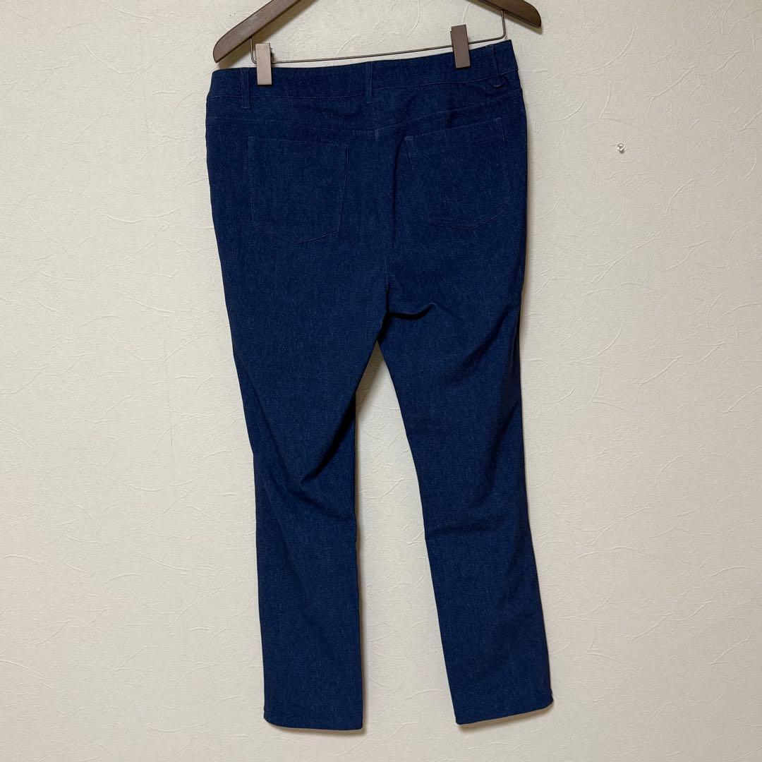 新品　Leilianレリアン　13＋　パンツ　リバーシブル　総柄　リバティ