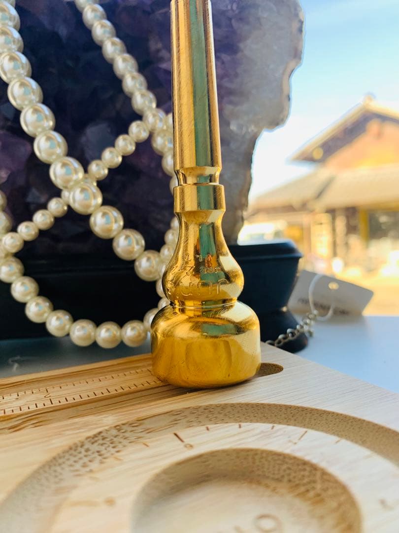 JUN‘SトランペットマウスピースGIGAMASTER 2-2 熱処理ヘアライン