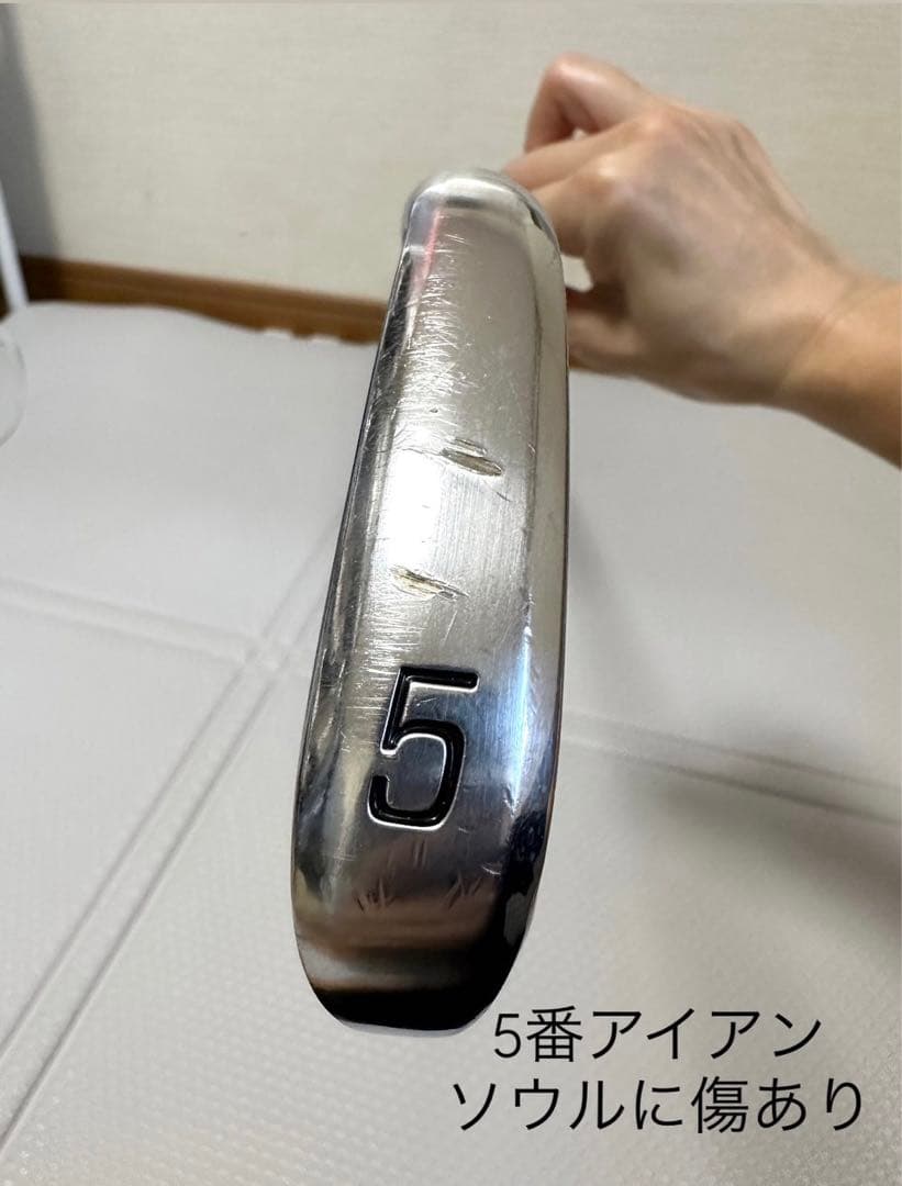 Bridgestone 241CB travil 115X 4番〜Pw 7本