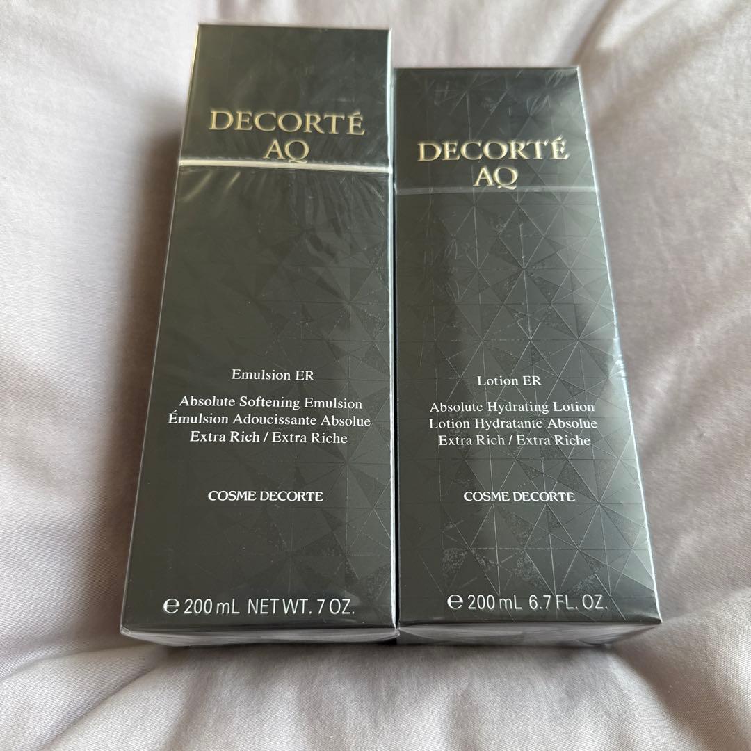 新品未使用 コスメデコルテ AQ エマルジョン・ローションセット しっとりタイプ