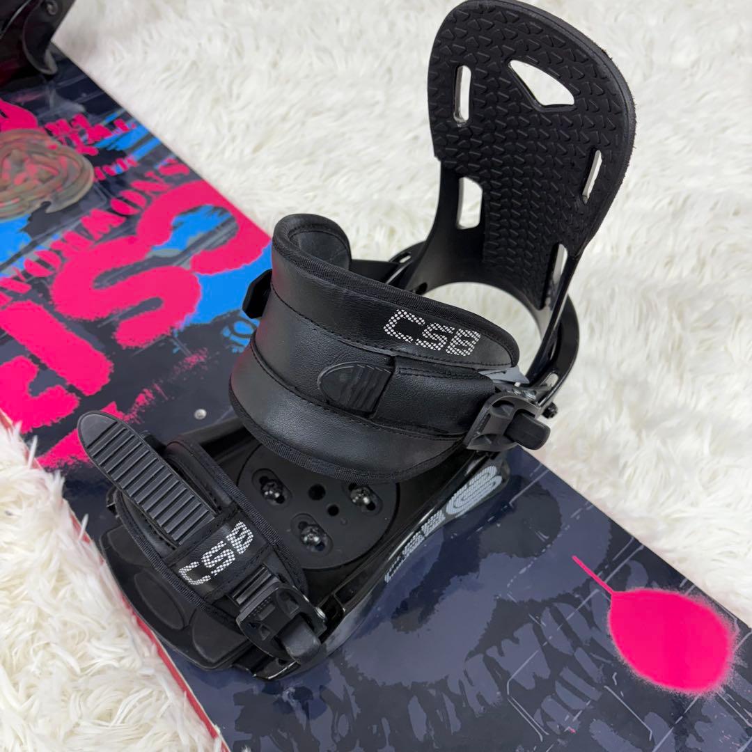 CSB スノーボード 155cm 2点セットビンディング 板 ウィンター