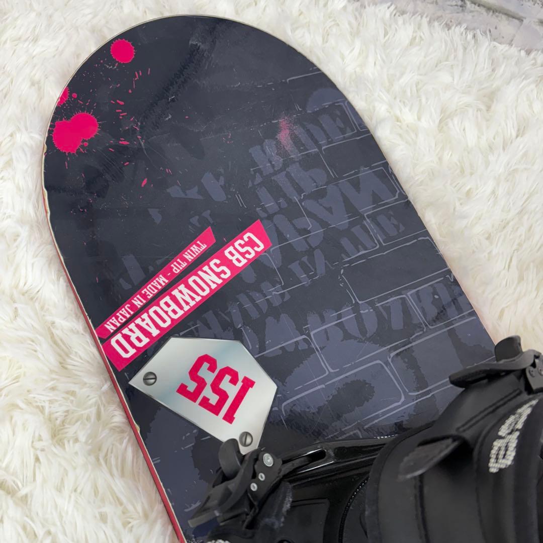 CSB スノーボード 155cm 2点セットビンディング 板 ウィンター