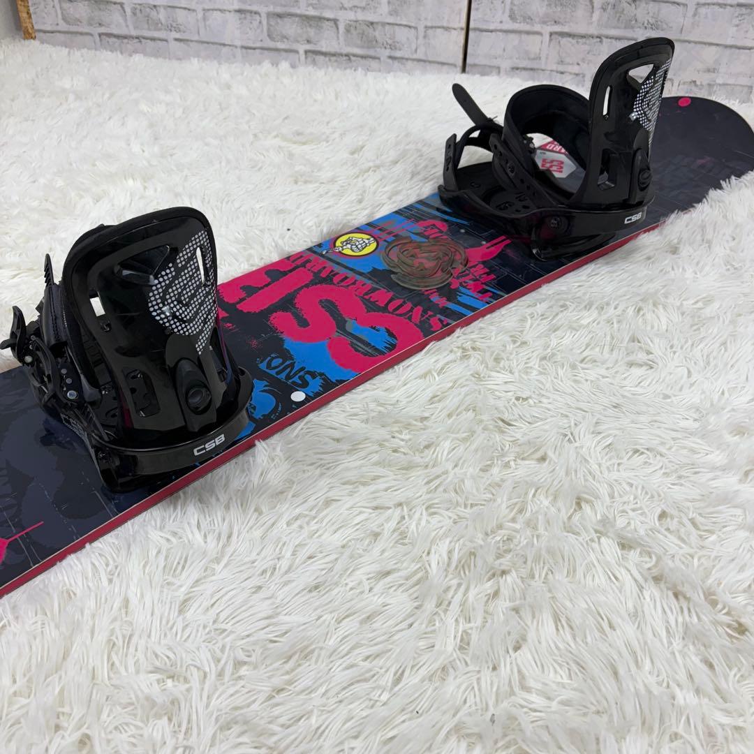 CSB スノーボード 155cm 2点セットビンディング 板 ウィンター