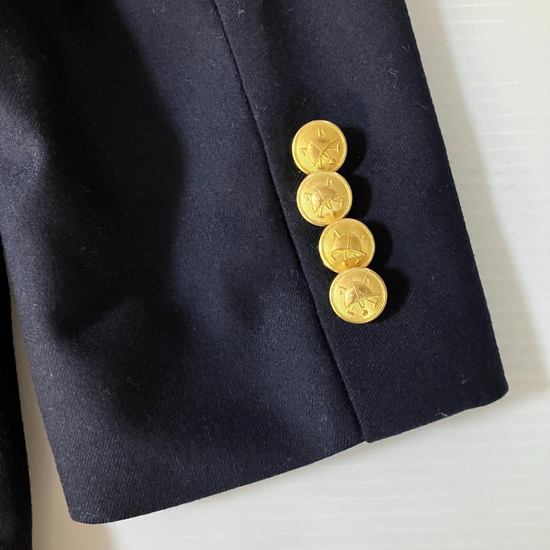 未使用　Ralph Lauren ダブルテーラードジャケット 紺ブレ　170