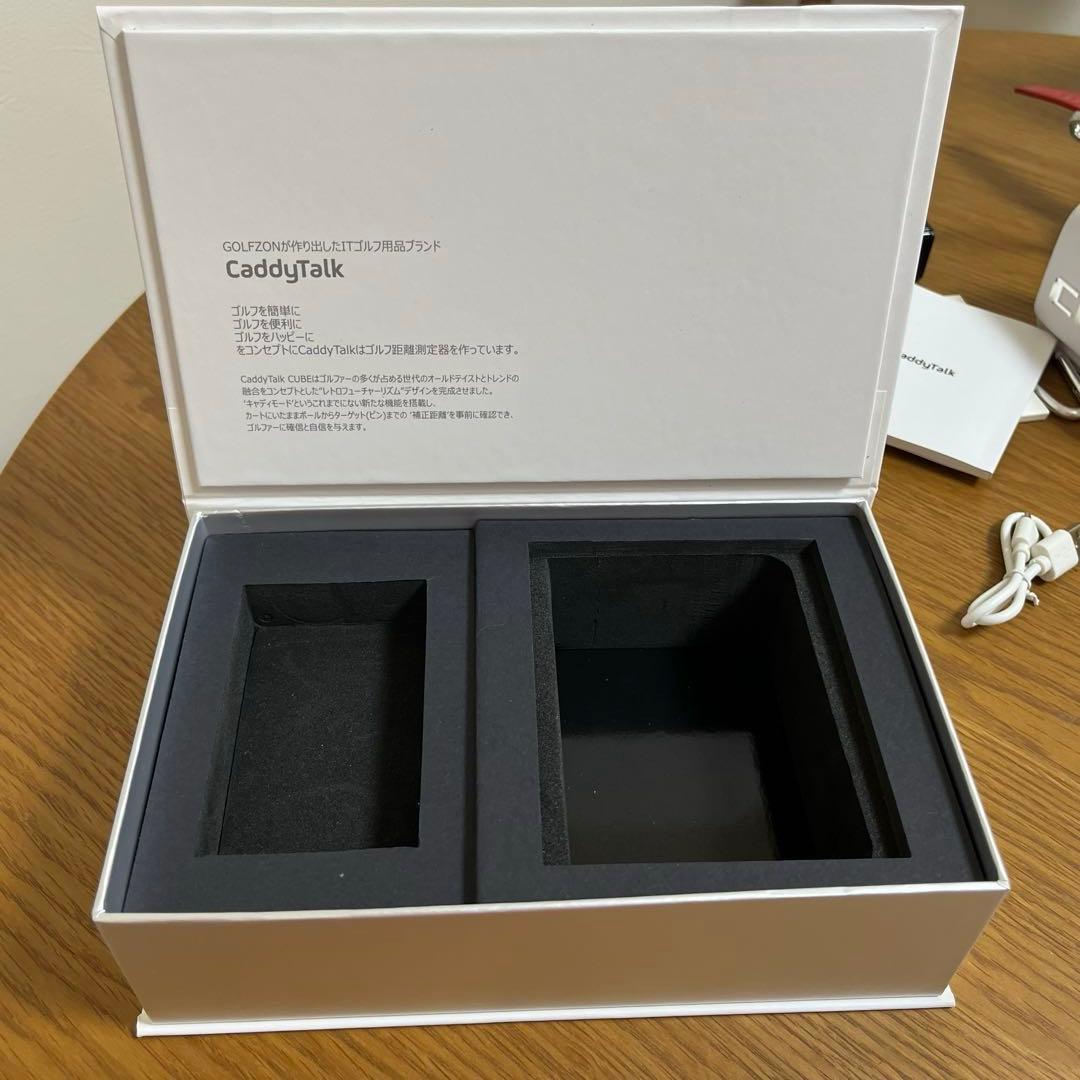 ゴルフ 距離測定器 CaddyTalk CUBE キューブ