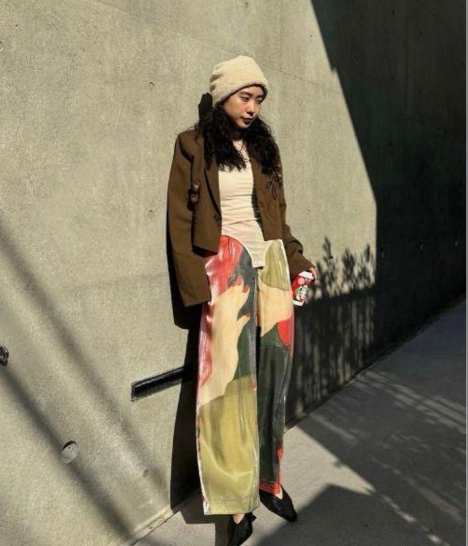 kkk　LITTLE FUNNY FACE PANTS　　ameri M