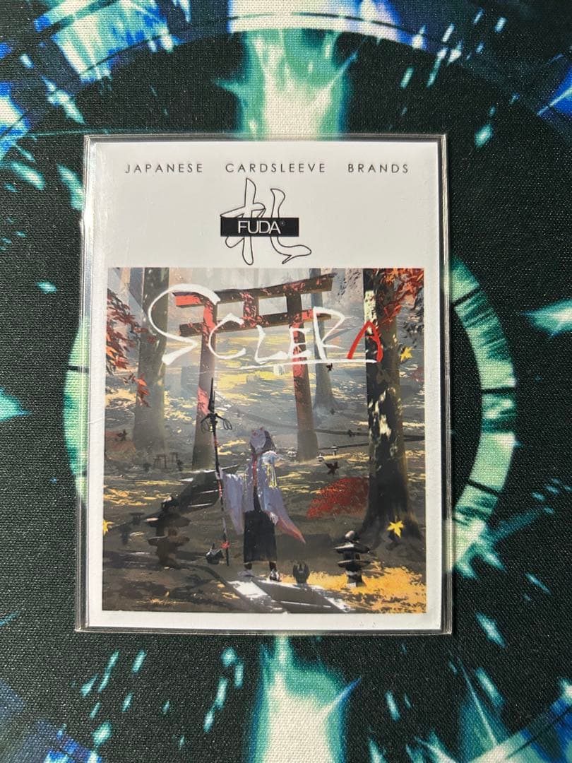 赤青マジック　調整パーツ&2重スリーブ付き